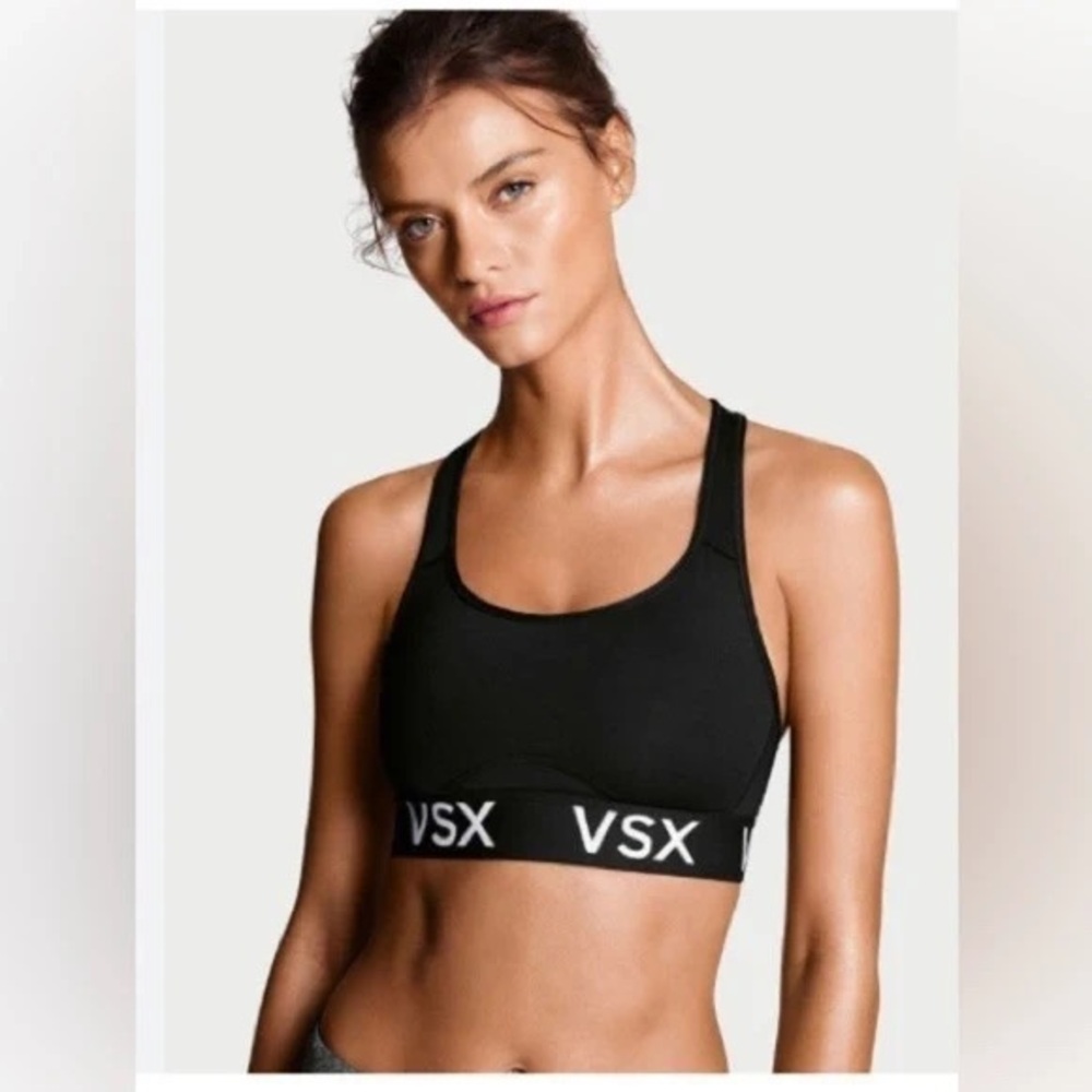 VSX Black Racerback Sports Bra
